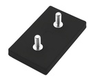 Magnet 74x45x8.5mm, Haftkraft: ca 36kg