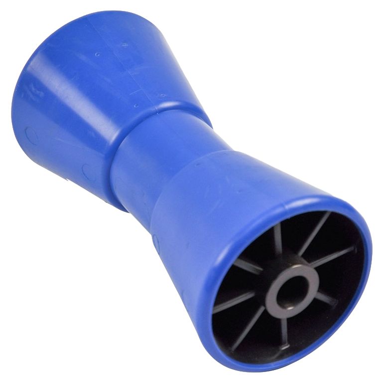[017000608] Kielrolle aus Polyurethan blau