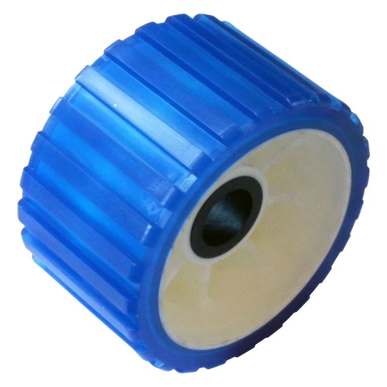 [6X1067020] Sliprolle 5" aus Polyvinyl blau