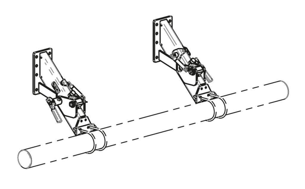 Protection anti-encastrement WAP klappbar (camion à benne)