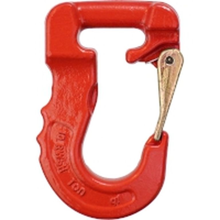 Rundschlingenhaken, 5to, Farbe: Rot