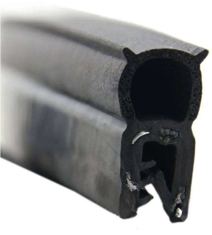 Profil de protection d'arête avec joint, plage de serrage 1-3 mm