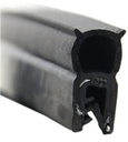 Profil de protection d'arête avec joint, plage de serrage 1-3 mm