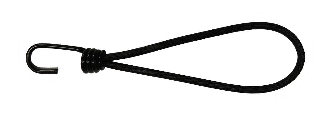 [013005200] Gummispanner  130 mm mit 1 Spiralhaken