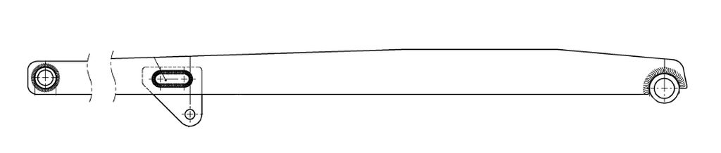 [1656368] Tige en parallèle AL-KO 352VB-2 OPTIMA