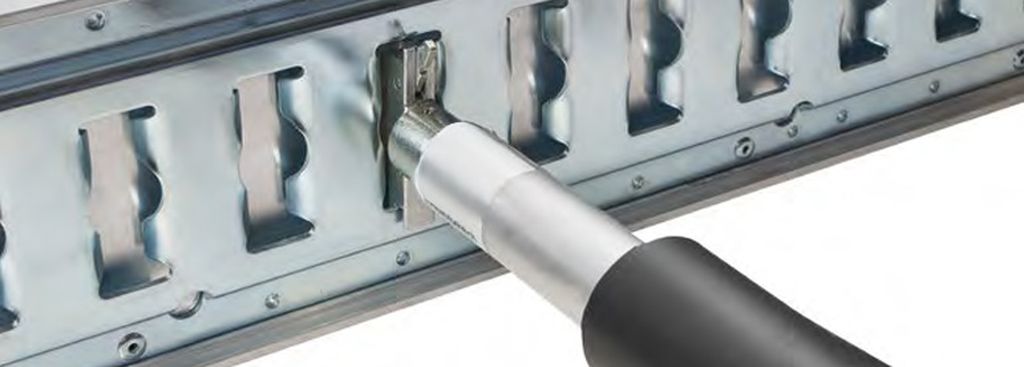 [906184] Barre de serrage alu 2450-2500mm avec gaine