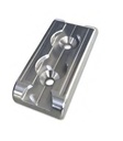 Point fixation pour rail airline, aluminium