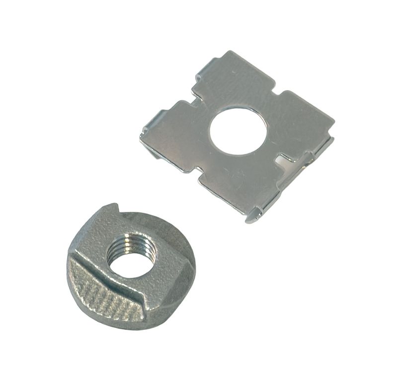 [906320] Airline Mutter M8 mit Clip