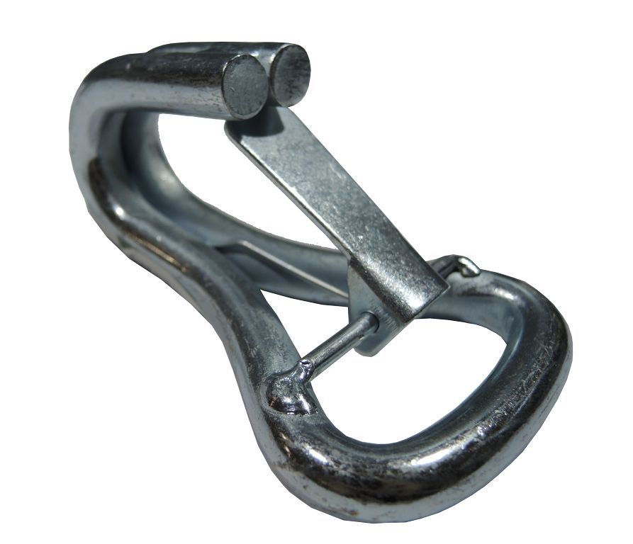 Crochet aigu a. sauvegarde pour sangle 50mm