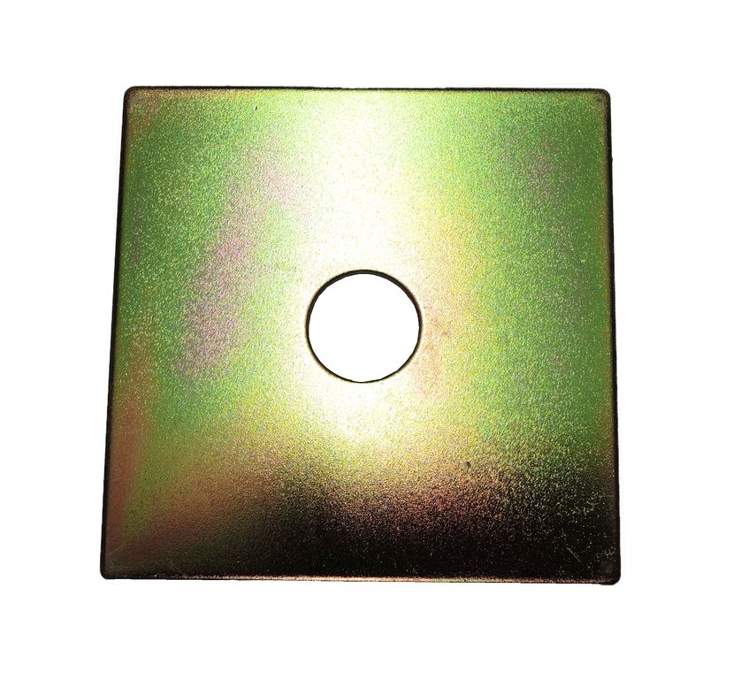 Zurrmulden Gegenplatte 100x100x3mm