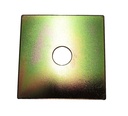Zurrmulden Gegenplatte 100x100x3mm