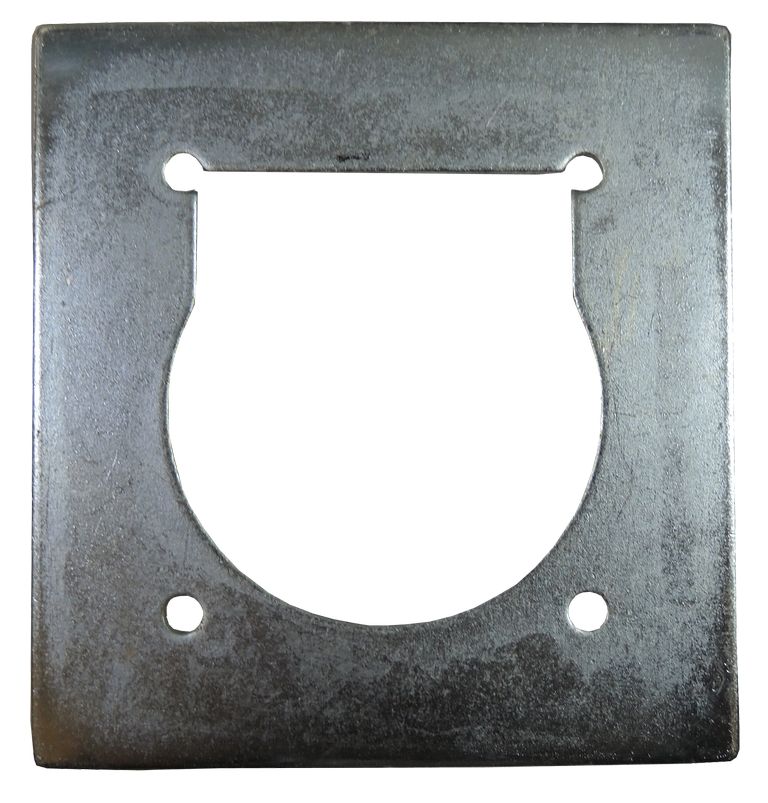 Zurrmulde - Gegenplatte 128 x 136 mm M7
