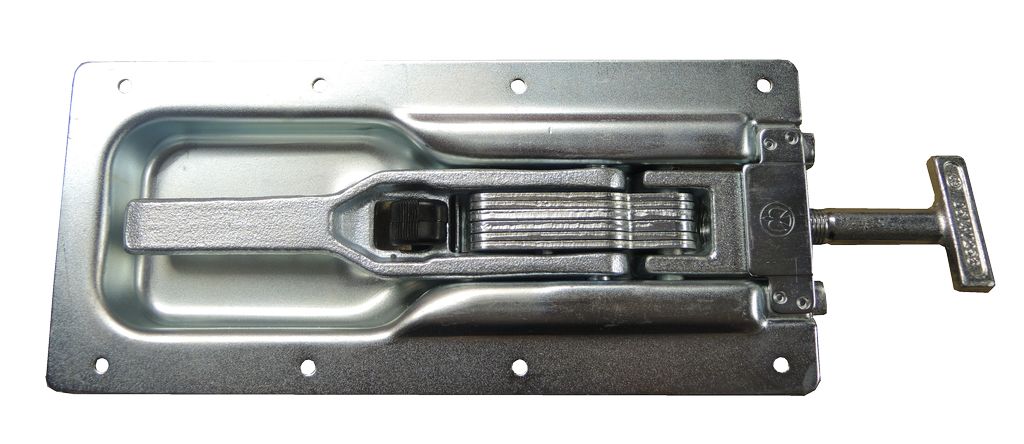 Fermeture verrou encastrement 335 x 25mm Hestal