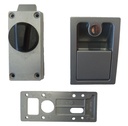Serrure caravane 100x70mm compl.