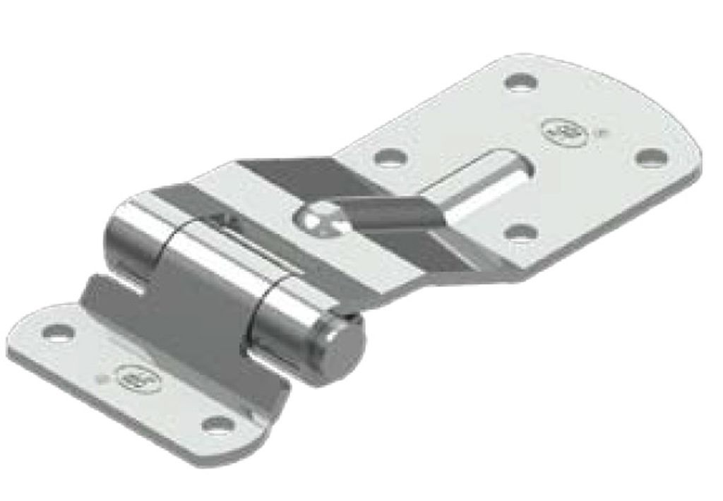 [008000453] Scharnier L 148  B 61  H 20.5mm verz.