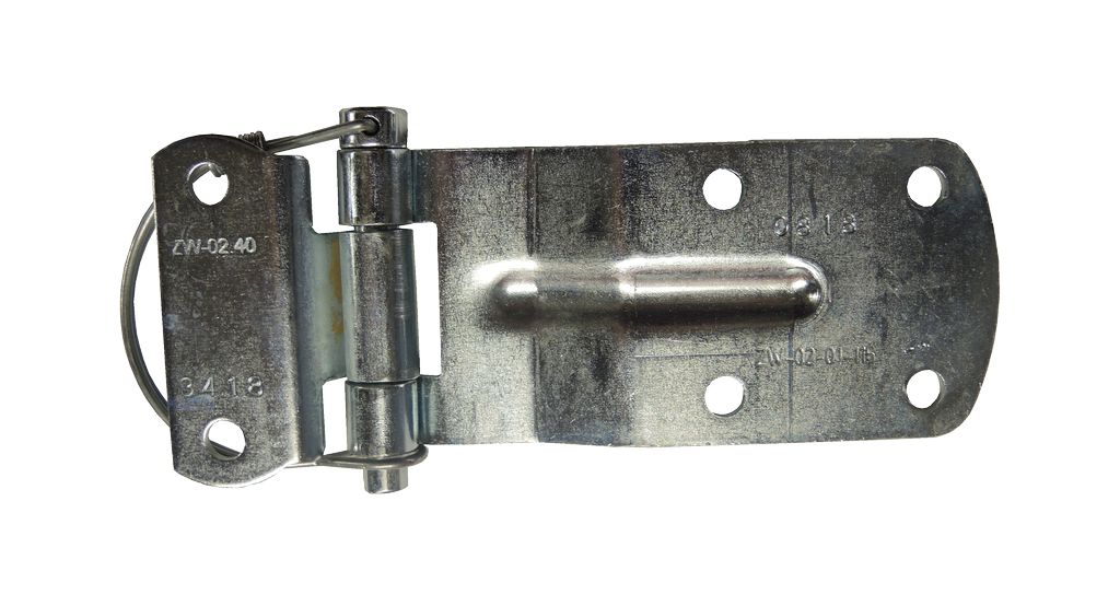 [008000457] Scharnier L 148  B 61  H 20.5mm verz. gekröpft
