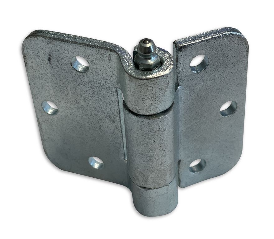 [140542] Charnière L  82.5  L 65 zingué  avec graisseur