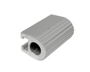 Scharnierlager L  48  B 25  Ø 13mm Aluminium