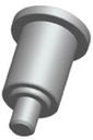Federriegel, L: 48.5 mm, Bolzen Ø10 mm