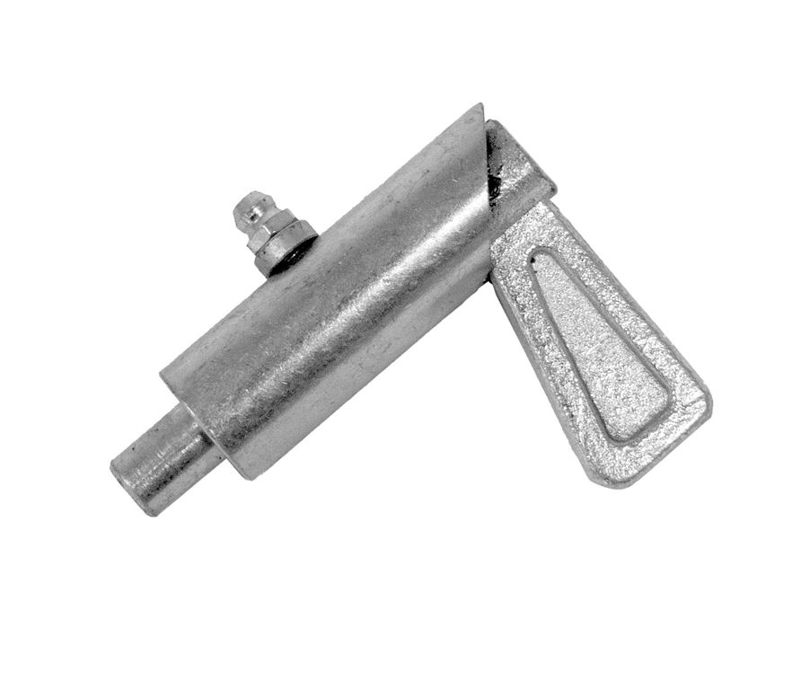 Verrou à ressort, L: 62 mm, axe Ø10 mm