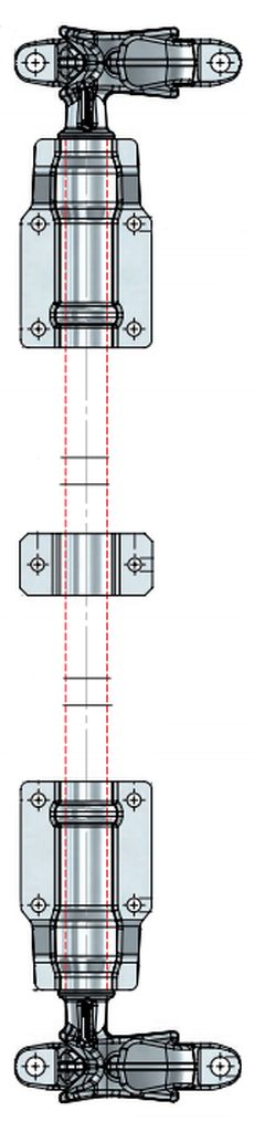 [5104105] Drehstangenverschluss Bausatz