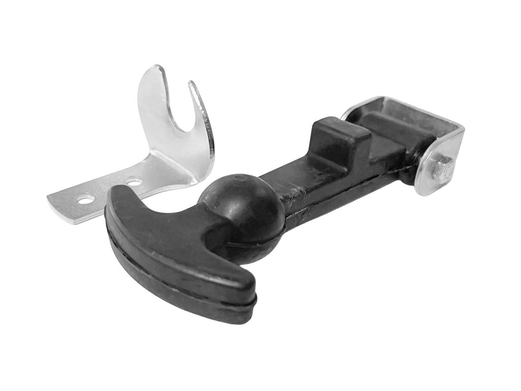 [008000415k] Haubenhalter aus Gummi, inkl. Drehlager