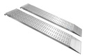 Alu-rampe, 2132 kg par paire, sans bord