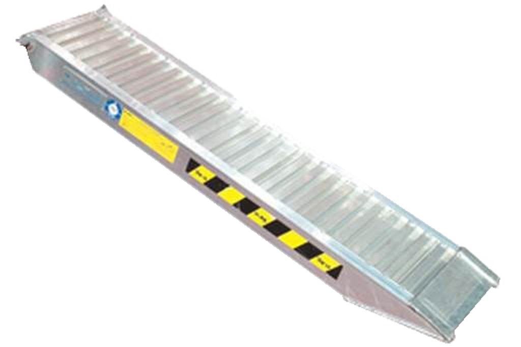 [326225e] Alu-Laderampe, 3600 kg pro Paar, o. Rand