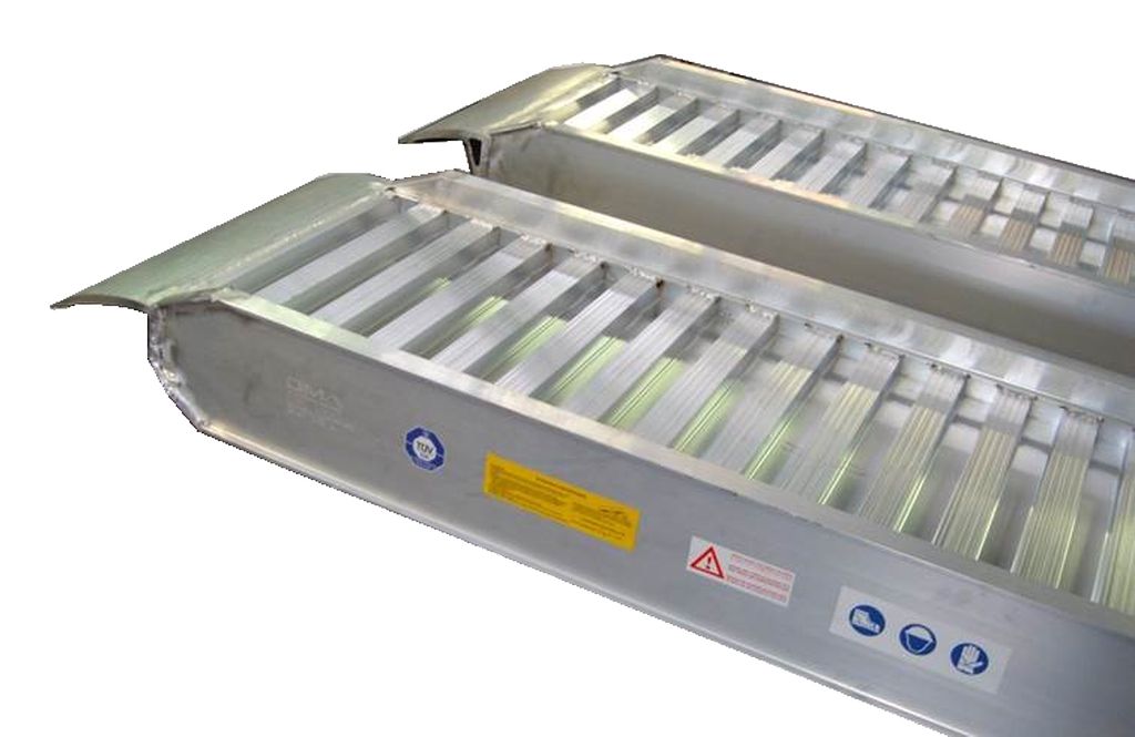 [326496] Alu-Rampe,12000kg par paire, sans bord