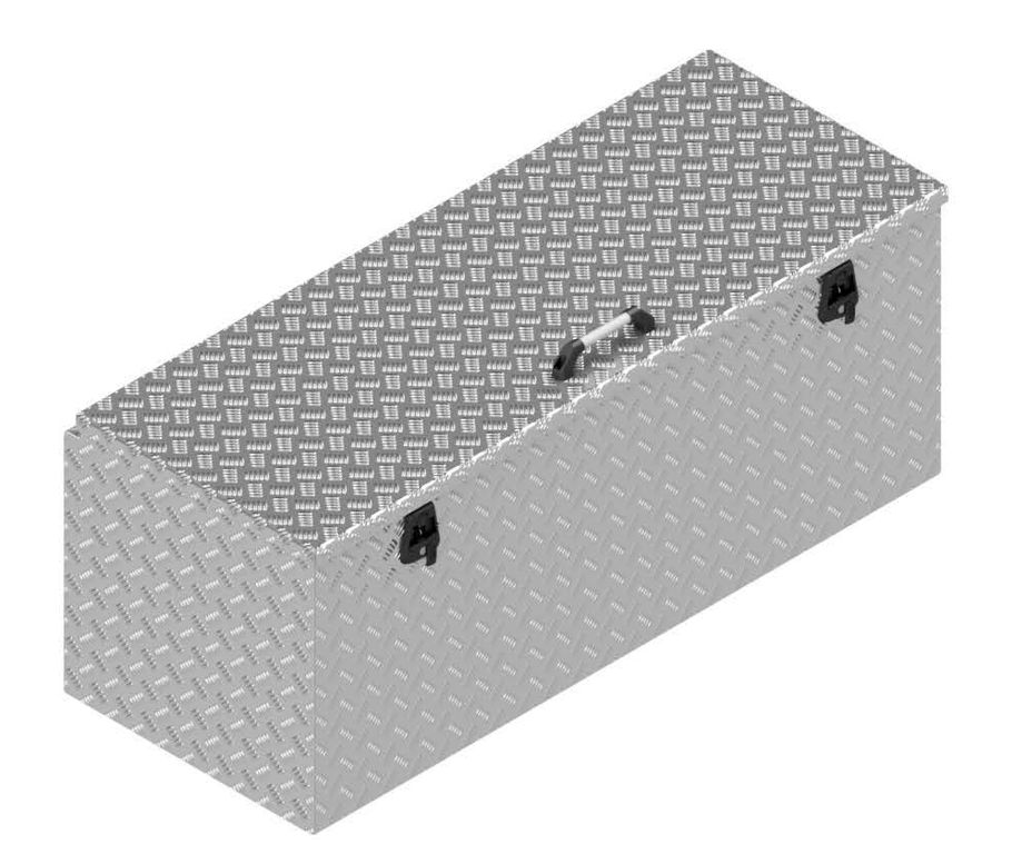 Caisse à outils  B 1500 T 600  H 600