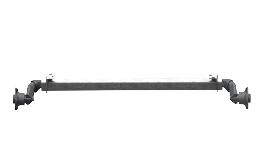 Essieu non freiné 750kg, A:   700mm, C: 1130mm