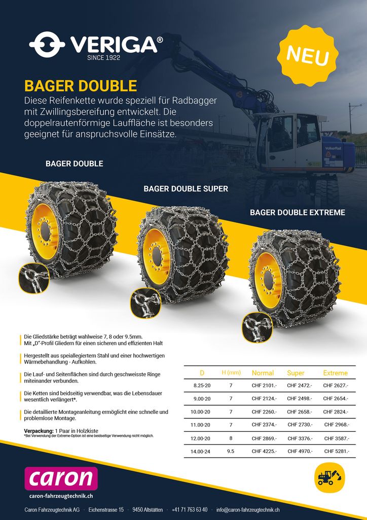 Prospekt Bagger Double