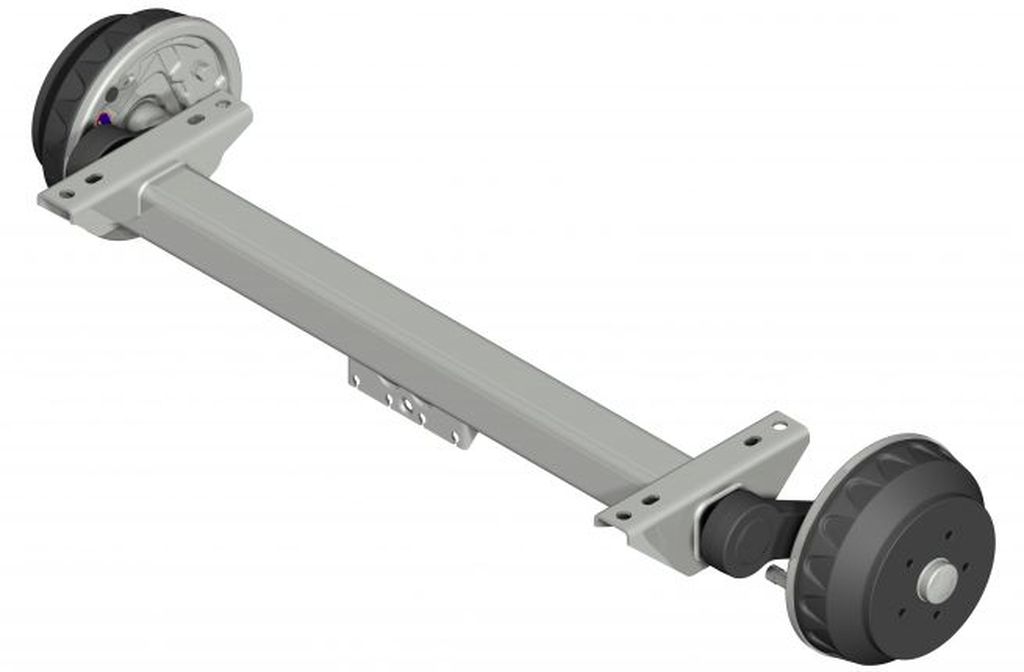 Essieu freiné 1800kg, A: 1300mm, C: 1770mm