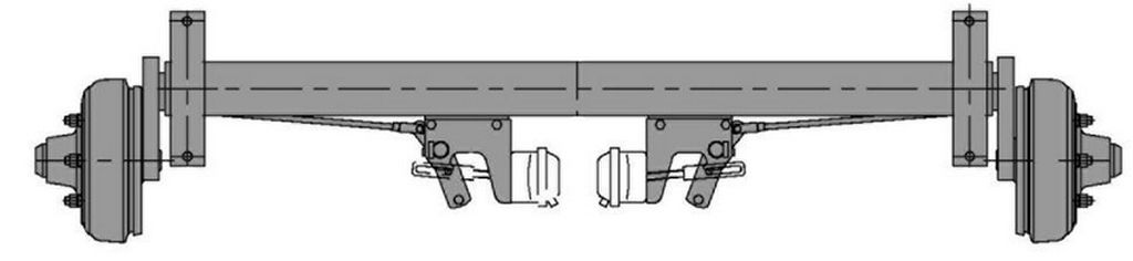 [1520080] ACHSE GU LNGS  ABV 1800kg TaH