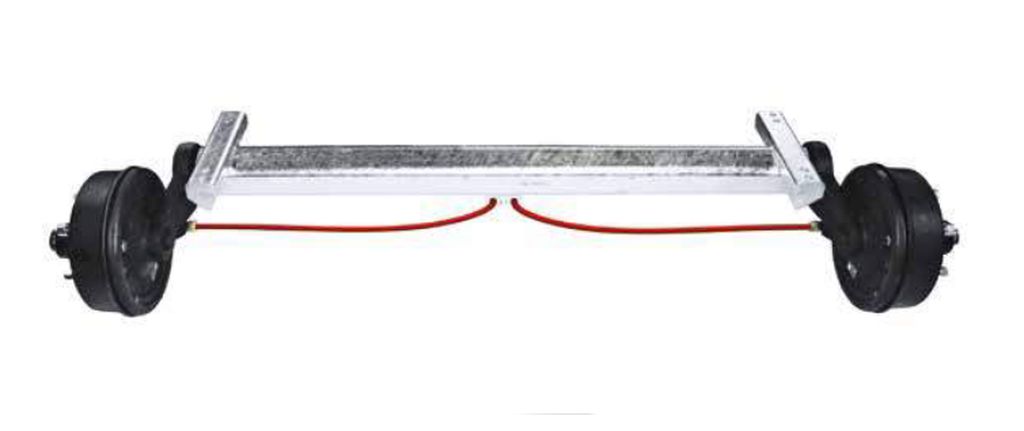 Essieu freiné 2500kg, A: 1100mm, C: 1630mm