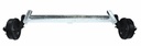 Essieu freiné 3500kg, A: 1300mm, C: 1780mm