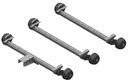 Essieu freiné 1500kg, A: 1300mm, C: 1750mm, Tridem