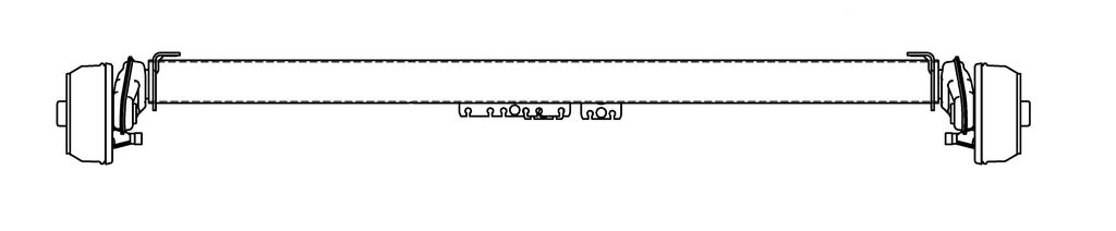 GFA 1500kg, A: 1700mm, C: 2150mm, Tridem