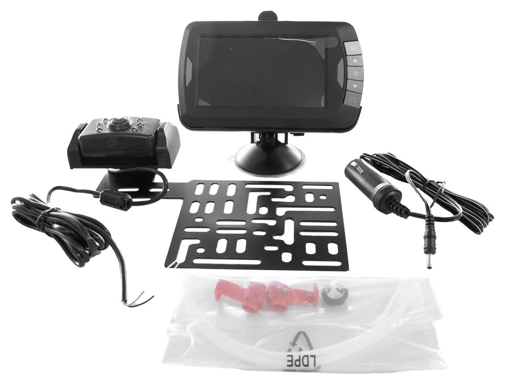 [CCSW430] Rückfahrkamerasystem (5) Wireless 4.3" Farbmonitor TFT