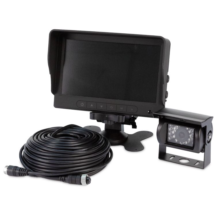 [D69140] Système de caméra de recul (HD 8) Câble de 20m, écran couleur 7