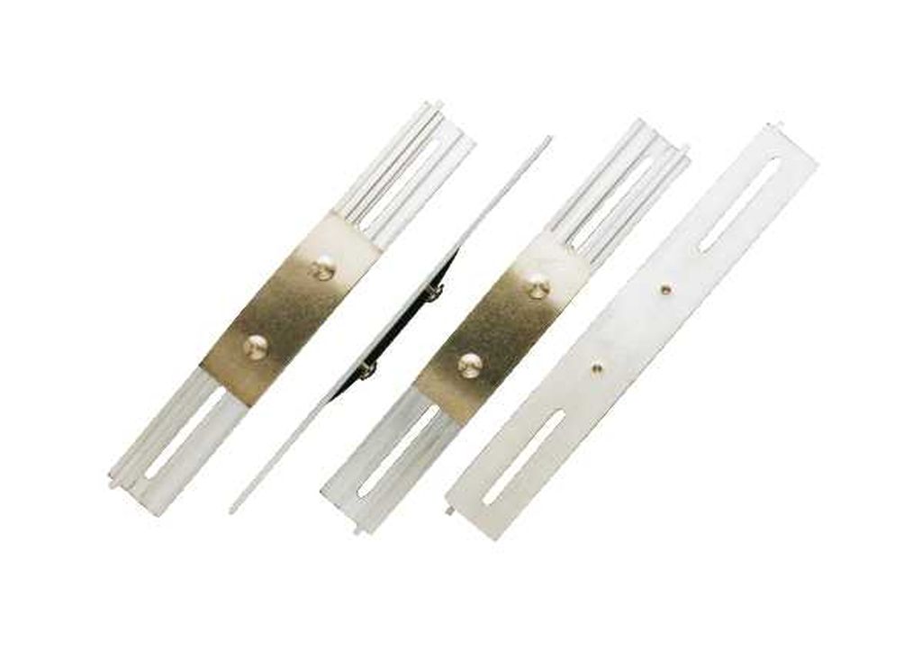 Plaque de support Quick-fix, fermable avec clé