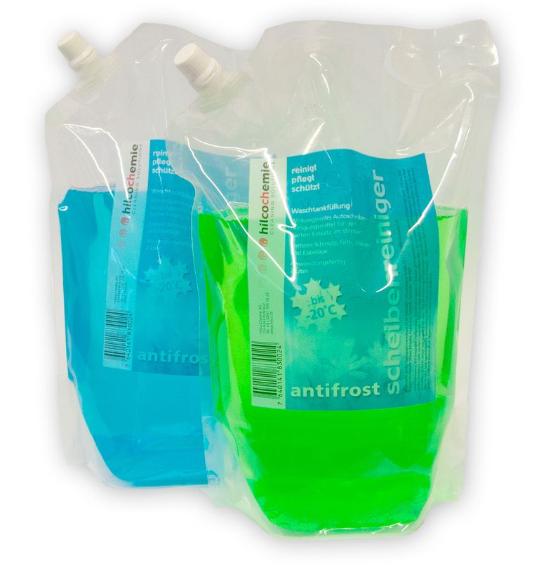 [1293] Scheibenreiniger Winter, 2 Liter, grün oder blau