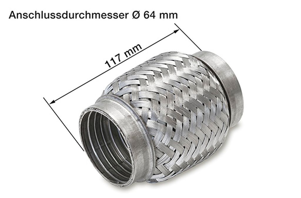 Tube flexible, Ø 64 mm