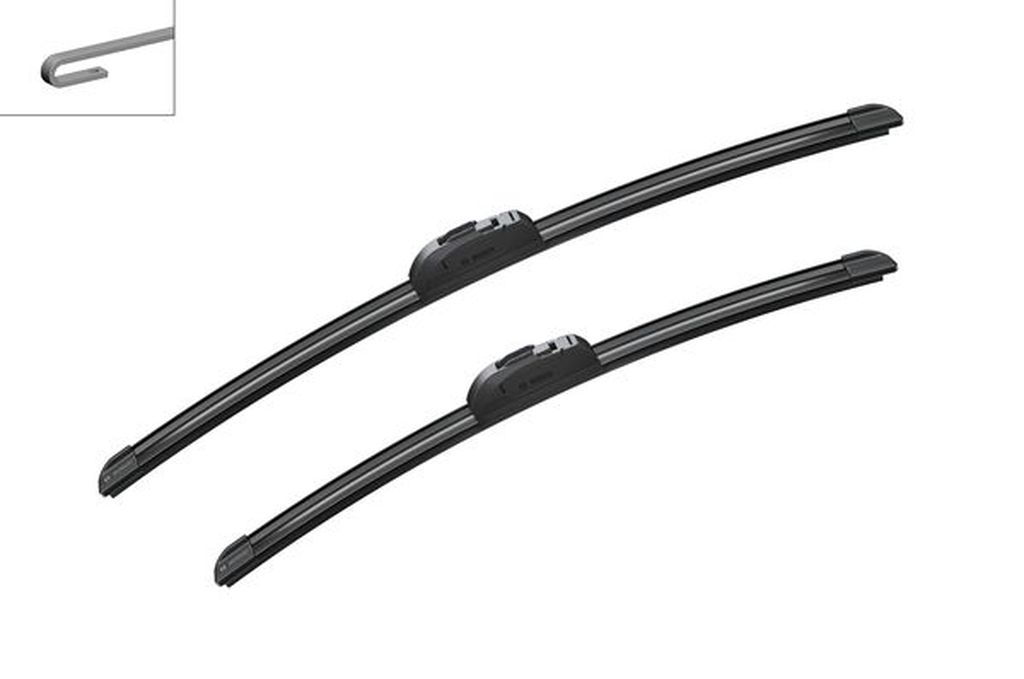 Balais d'essuie-glace Flex Bosch (AR531S) avec spoiler
