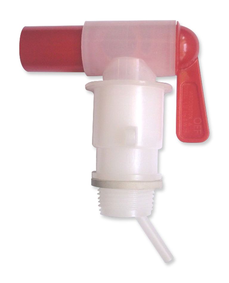 Robinet de fût plastique 3/4" avec purge