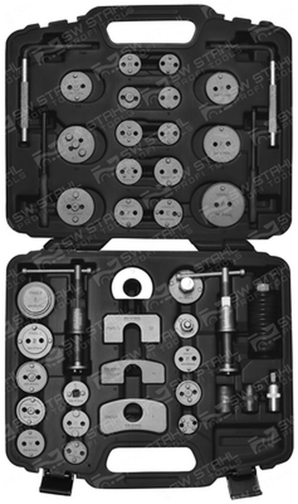Jeu d'outils de repousse-piston de frein 43 pièces