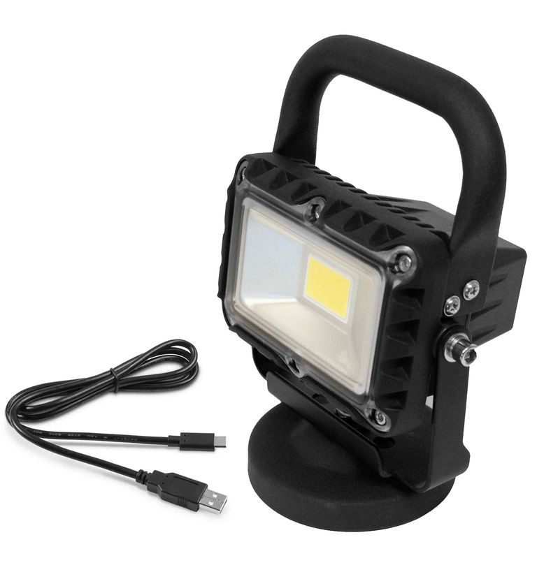 [01472255] Lampe magnétique LED, 1000 lm Li accu 10W