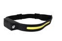 LED Stirnlampe COB,  360lm, Gestensteuerung