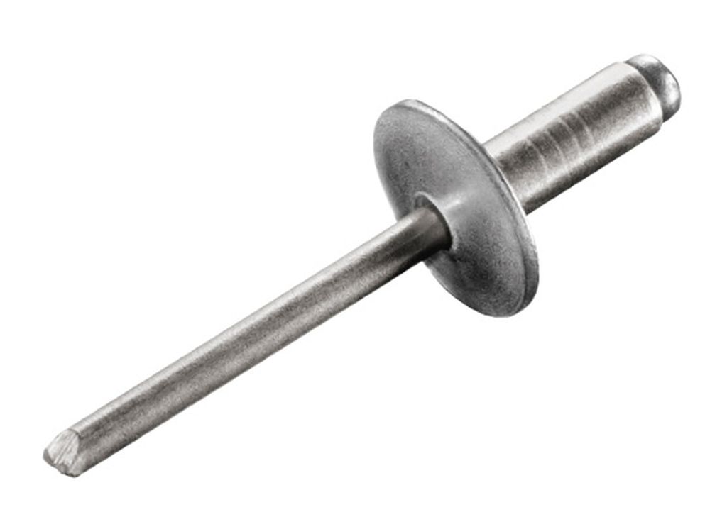 Blindniete Alu/Inox 5.0 x 30.0 Grosskopf Ø 14mm