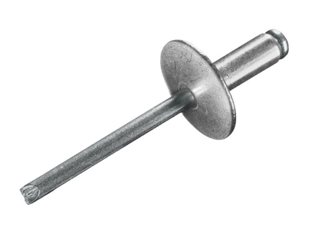 [7371150100] Rivet aveugle alu/acier 5.0 x 10.0 tête large Ø 11mm